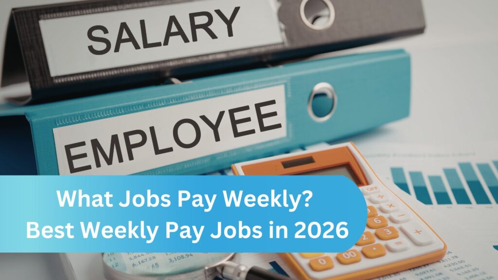 What Jobs Pay Weekly? Best Weekly Pay Jobs in 2026
