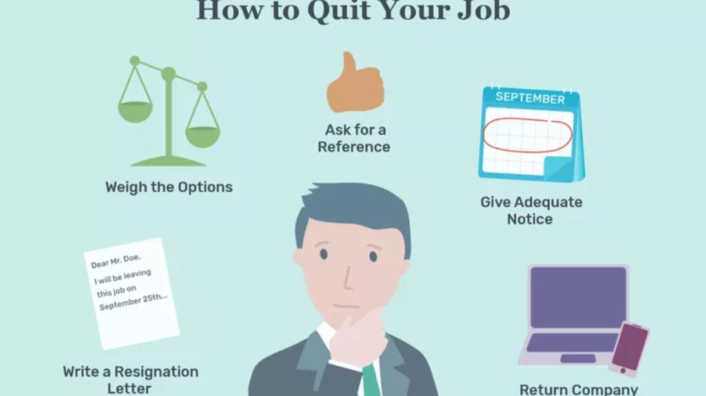 how to quit with style